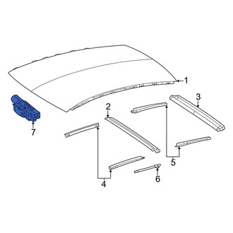 Mercedes-Benz OE - Sunroof Motor