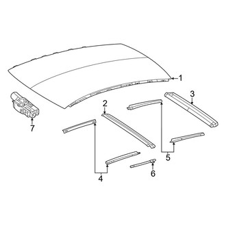 Mercedes-Benz OE - Roof - Sunroof (With Panoramic)
