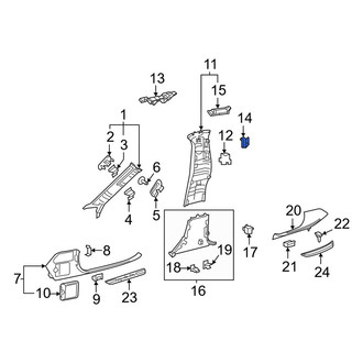 Mercedes-Benz OE - Upper Coat Hook