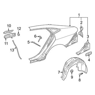 Mercedes-Benz OE - Quarter Panel & Components