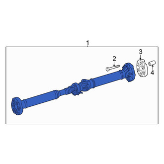 Mercedes-Benz OE - Rear Drive Shaft