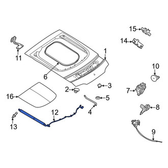 Mercedes-Benz OE - Liftgate Lift Support