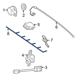 Mercedes-Benz OE - Rear Parking Aid System Wiring Harness