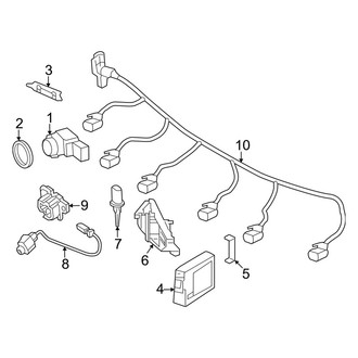 Mercedes-Benz OE - Front Bumper & Grille - Electrical Components