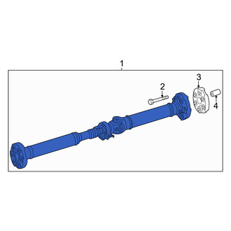 Mercedes-Benz OE - Rear Drive Shaft