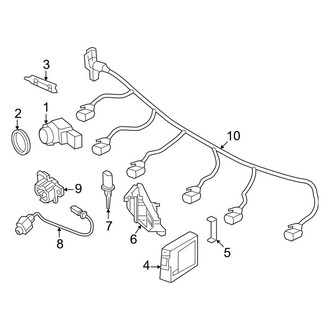Mercedes-Benz OE - Front Bumper & Grille - Electrical Components