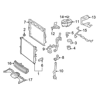 Mercedes-Benz OE - Cooling - Radiator & Components (Primary)