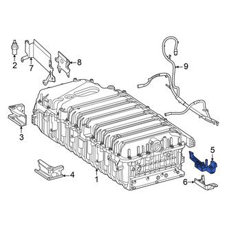 Mercedes-Benz OE - Right Drive Motor Battery Pack Bracket