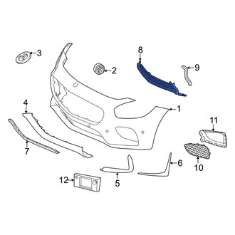 Mercedes-Benz OE - Front Lower Grille