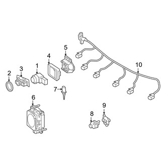 Mercedes-Benz OE - Front Bumper & Grille - Electrical Components (Hatchback)
