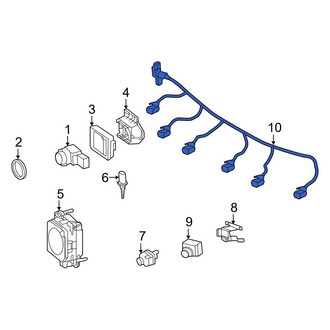 Mercedes-Benz OE - Front Parking Aid System Wiring Harness