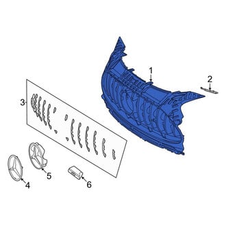 Mercedes-Benz OE - Front Grille