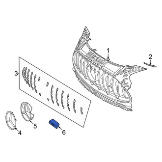 Mercedes-Benz OE - Front Grille Emblem