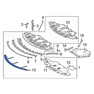 Mercedes-Benz OE - Front Spoiler