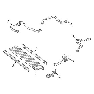 Mercedes-Benz OE - Cooling - Oil Cooler