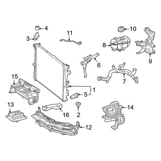 Mercedes-Benz OE - Cooling - Radiator & Components (Primary)