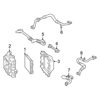 Mercedes-Benz OE - Cooling - Oil Cooler