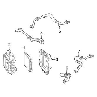 Mercedes-Benz OE - Cooling - Oil Cooler