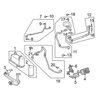 Mercedes-Benz OE - Upper A/C Refrigerant Line O-Ring