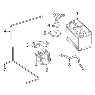 Mercedes-Benz OE - Electrical - Battery (Base)