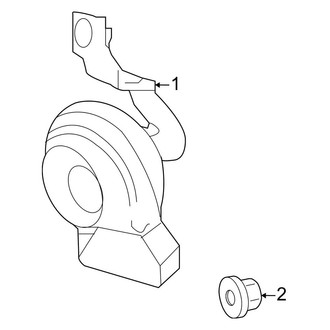 Mercedes-Benz OE - Electrical - Horn (Base)