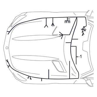 Mercedes-Benz OE - Front Engine Wiring Harness