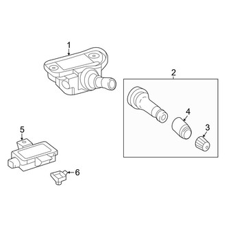 Mercedes-Benz OE - Electrical - Tire Pressure Monitor Components