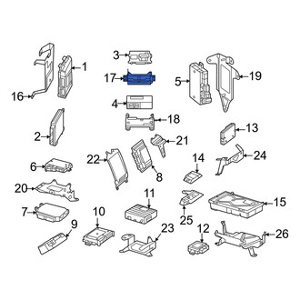 Mercedes-Benz OE - Garage Door Transmitter Control Module Bracket