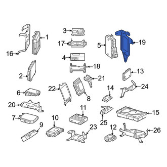 Mercedes-Benz OE - Engine Mount Control Module Bracket