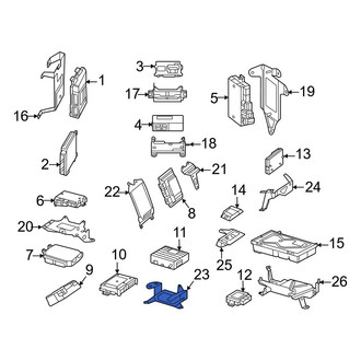 Mercedes-Benz OE - Radio Antenna Module Bracket