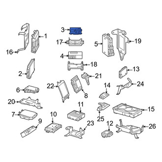Mercedes-Benz OE - A/C Compressor Control Module