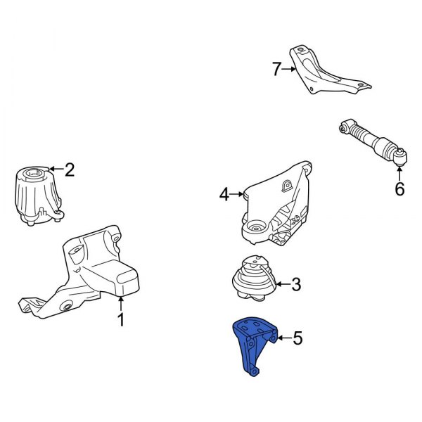 Automatic Transmission Mount Bracket