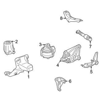 Mercedes-Benz OE - Engine & Transmission Mounting