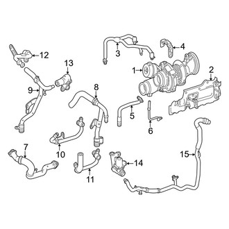 Mercedes-Benz OE - Engine - Turbocharger & Components
