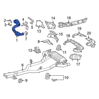 Mercedes-Benz OE - Catalytic Converter