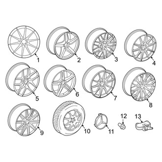 Mercedes-Benz OE - Wheels (Hatchback)