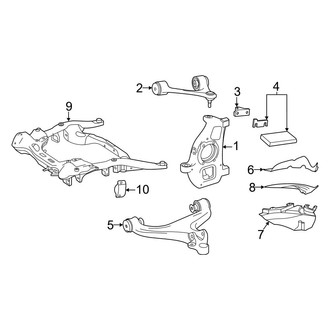 Mercedes-Benz OE - Front Suspension - Suspension Components