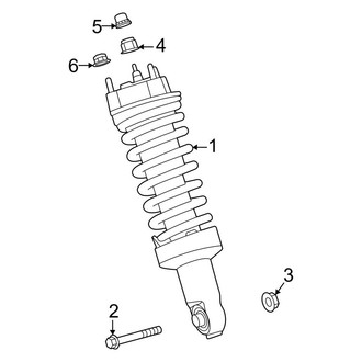 Mercedes-Benz OE - Front Suspension - Struts & Components