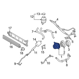 Mercedes-Benz OE - Power Steering Pump