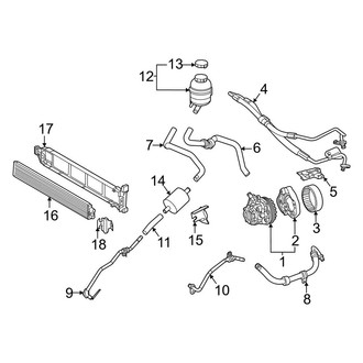 Mercedes-Benz OE - Steering Gear & Linkage - Pump & Hoses