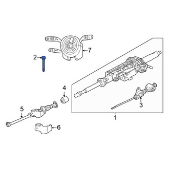 Mercedes-Benz OE - Steering Column Bolt