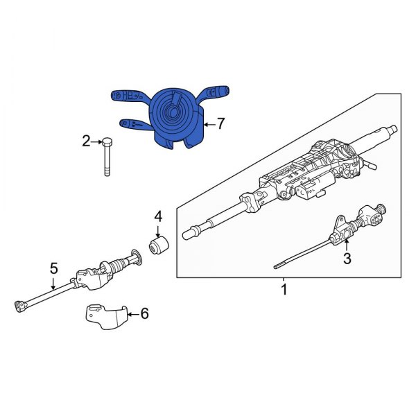 Steering Column Switch Housing