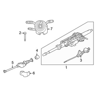 Mercedes-Benz OE - Steering Column Assembly