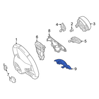 Mercedes-Benz OE - Lower Steering Wheel Trim