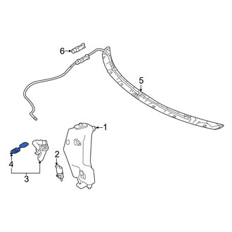 Mercedes-Benz OE - Front Washer Fluid Reservoir Cap