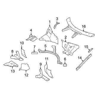 Mercedes-Benz OE - Cowl (Cowl & Dash Components)