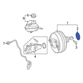 Mercedes-Benz OE - Power Brake Booster Gasket