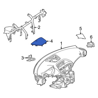 Mercedes-Benz OE - Instrument Panel Cover