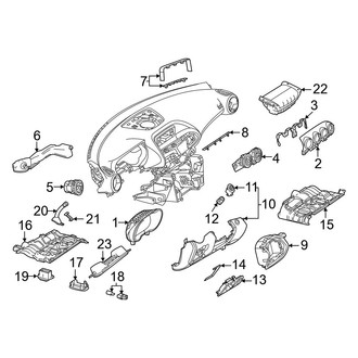 Mercedes-Benz OE - Instrument Panel Components