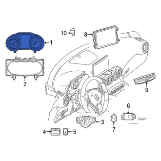 Mercedes-Benz OE - Instrument Cluster